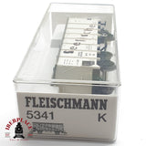 ♻️ 2da mano -  DC Fleischmann 5341K vagon seefische DR H0 escala 1:87 EH09