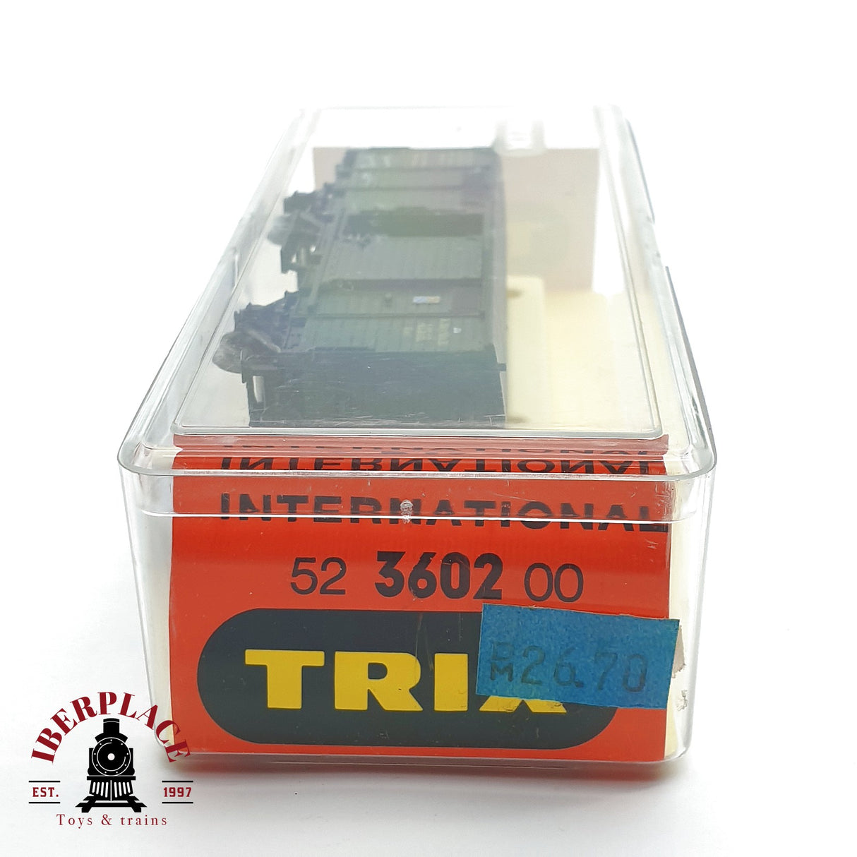 ♻️ 2da mano -  DC Trix 52 3602 00 vagón K.Bay.Sts.B 41518 H0 escala 1:87 EH09