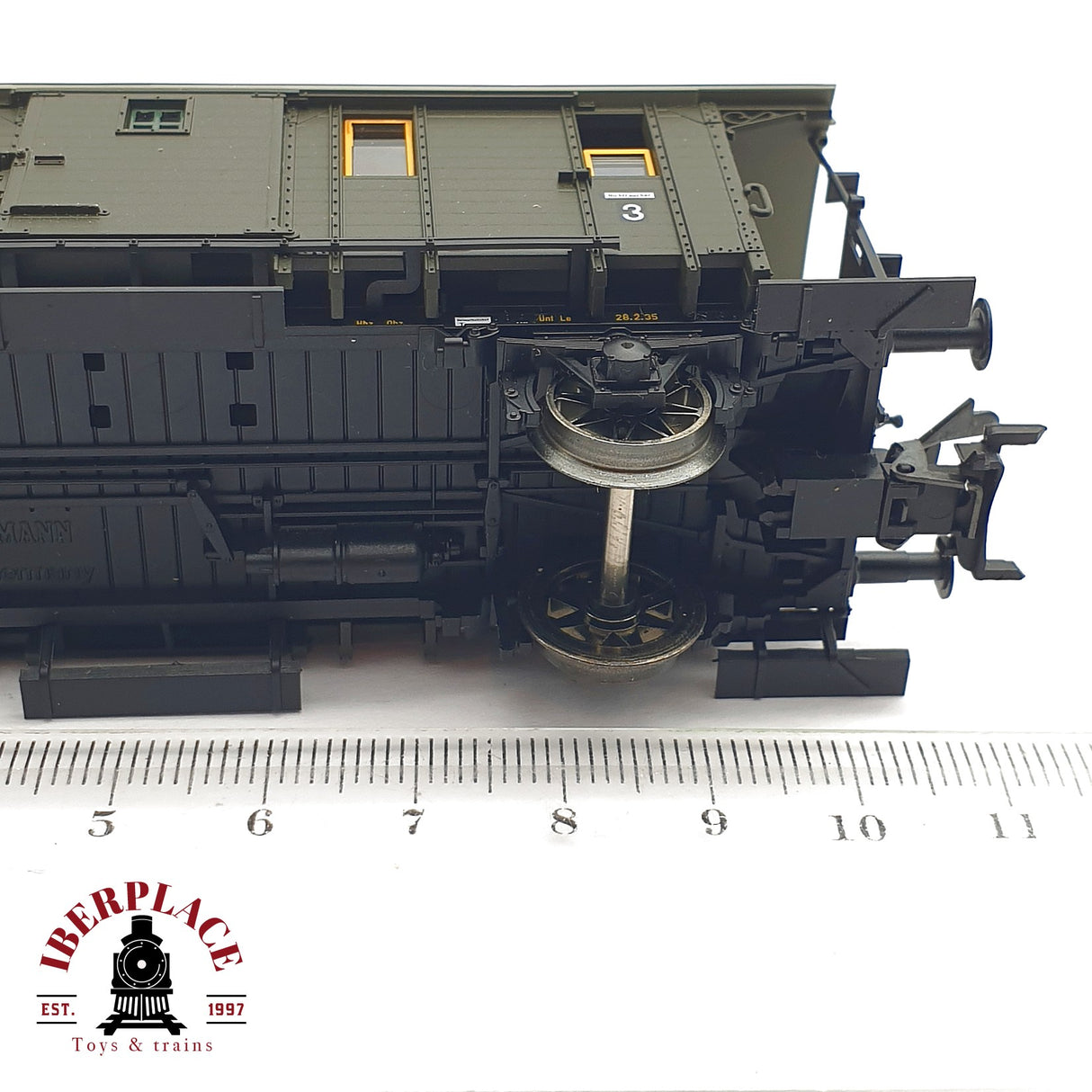 ♻️ 2da mano -  DC Fleischmann 5368K vagón pasajeros DRG 088 H0 escala 1:87 EH09