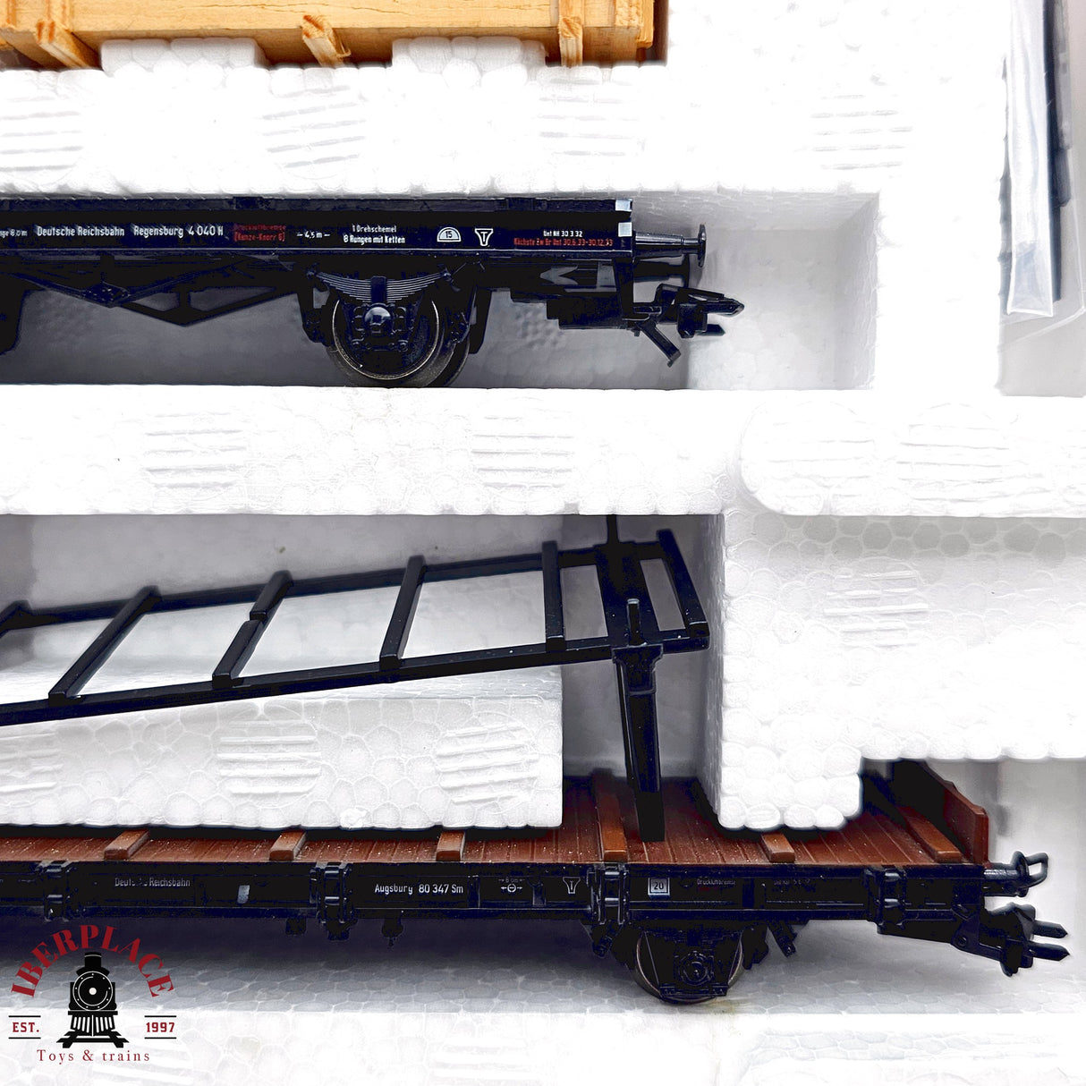 ♻️ 2da mano - Märklin 45093 set de vagones transporte aereo H0 escala 1:87 E14