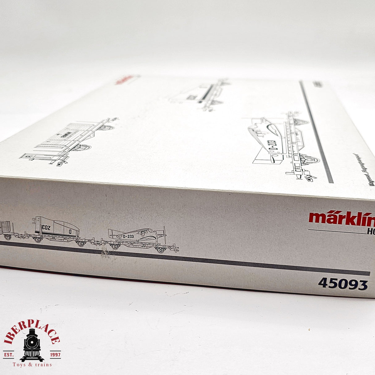 ♻️ 2da mano - Märklin 45093 set de vagones transporte aereo H0 escala 1:87 E14