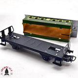 ♻️ 2da mano - 2x Märklin 4040 7190 vagon pasajeros + tope de vias tipo M H0 escala 1:87 E14