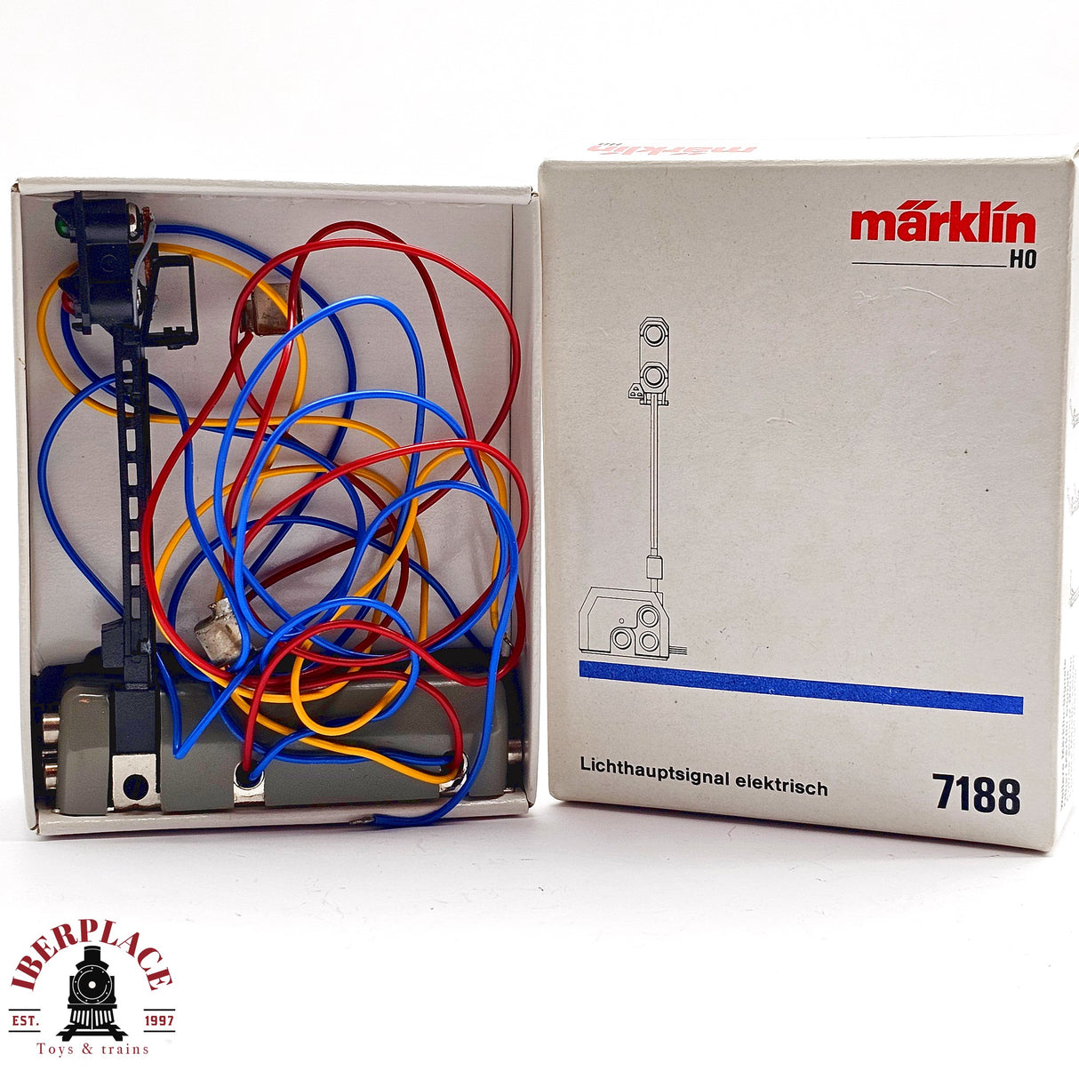 ♻️ 2da mano - Märklin 7188 Señal luminosa principal  H0 escala 1:87 E14