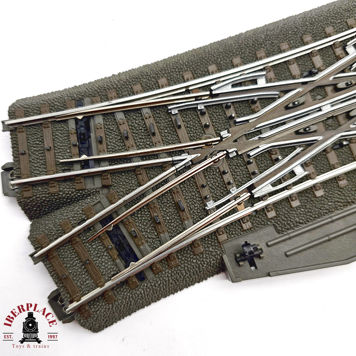 ♻️ 2da mano - Märklin 24620 cruce de vías sistema C H0 escala 1:87 E14