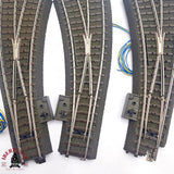 ♻️ 2da mano - Märklin DEFECTUOSOS 5x desvíos izquierda derecha sistema C H0 escala 1:87 E14