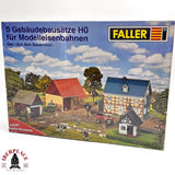 ♻️ 2da mano - Faller set de cortijo, granero, molino de agua, capilla H0 escala 1:87 E14