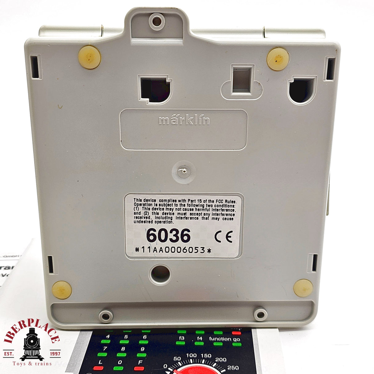 ♻️ 2da mano - Märklin 6036 Mando Dig. 80 f dirección y control de locomotoras H0 escala 1:87 E14 3/8