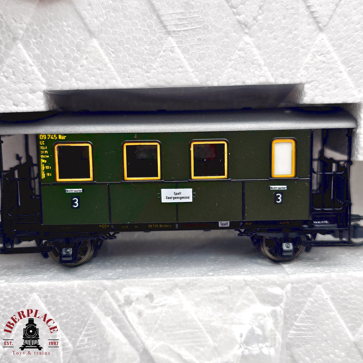 ♻️ 2da mano - DC Roco 43030 Set Locomotora y vagones pasajero H0 escala 1:87 E14