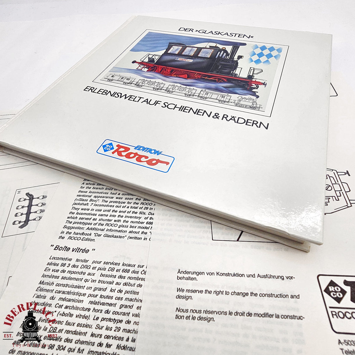 ♻️ 2da mano - DC Roco 43030 Set Locomotora y vagones pasajero H0 escala 1:87 E14