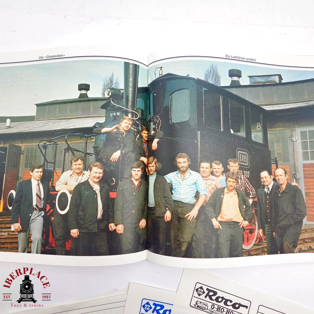 ♻️ 2da mano - DC Roco 43030 Set Locomotora y vagones pasajero H0 escala 1:87 E14