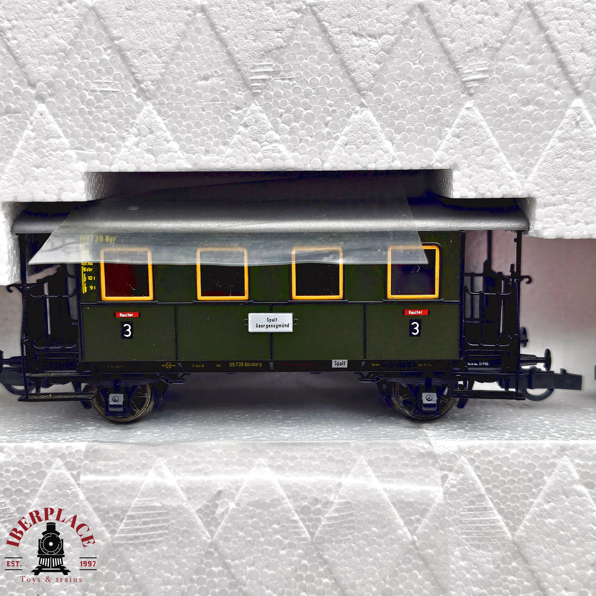 ♻️ 2da mano - DC Roco 43030 Set Locomotora y vagones pasajero H0 escala 1:87 E14