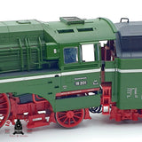 ♻️ 🚂 Roco 63201 Locomotora vapor BR 18 201 DR Epoca III Escala H0 1:87 DC