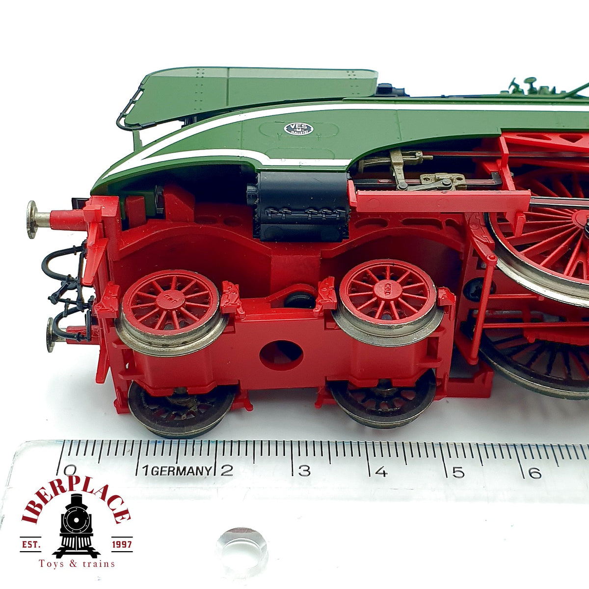 ♻️ 🚂 Roco 63201 Locomotora vapor BR 18 201 DR Epoca III Escala H0 1:87 DC