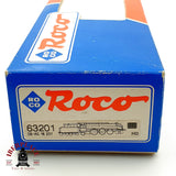 ♻️ 🚂 Roco 63201 Locomotora vapor BR 18 201 DR Epoca III Escala H0 1:87 DC