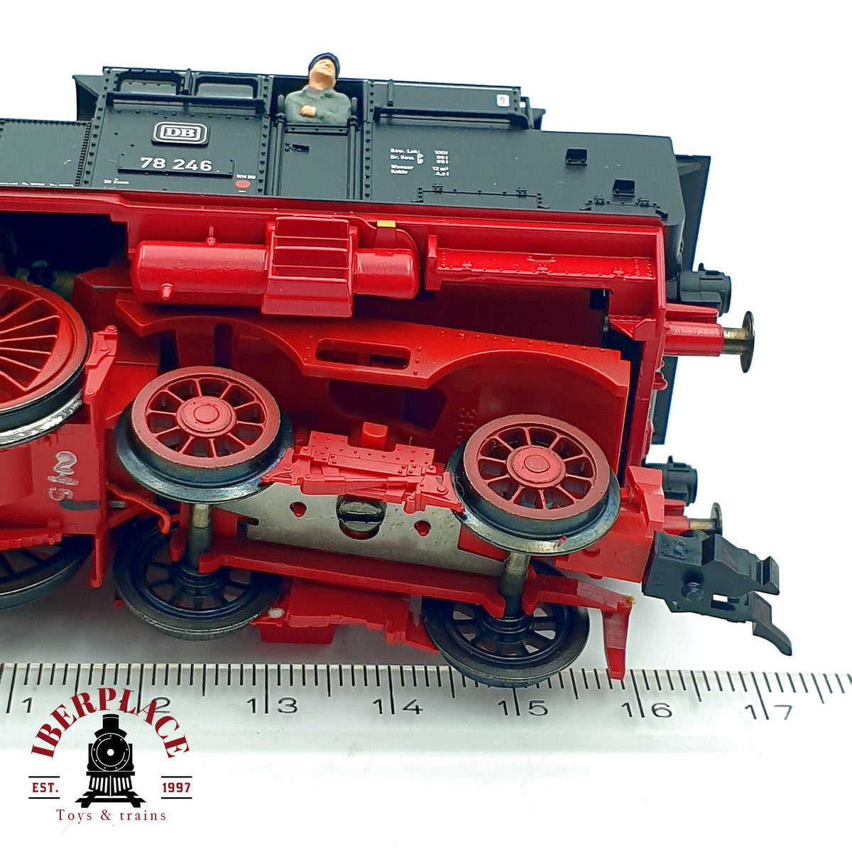 ♻️ ✨ Fleischmann 407801K Locomotora vapor BR 78 246 DB Epoca III Escala H0 1:87 DC