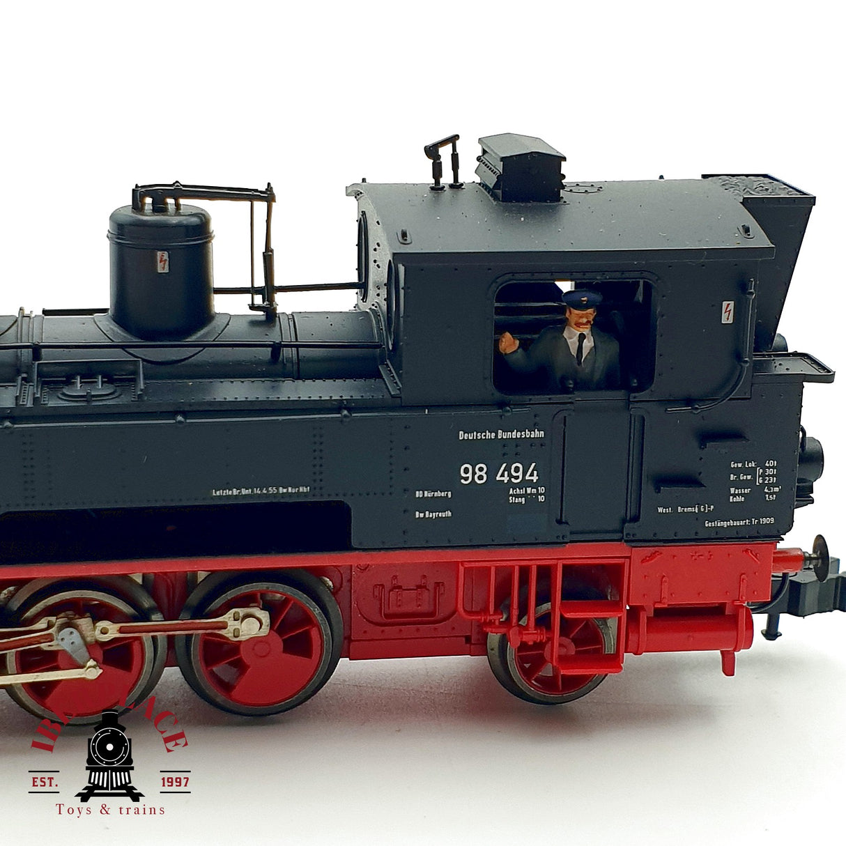 ♻️ ✨ Trix 22414 Locomotora vapor BR 98 526 DRG Epoca II  Escala H0 1:87 DC 2/3