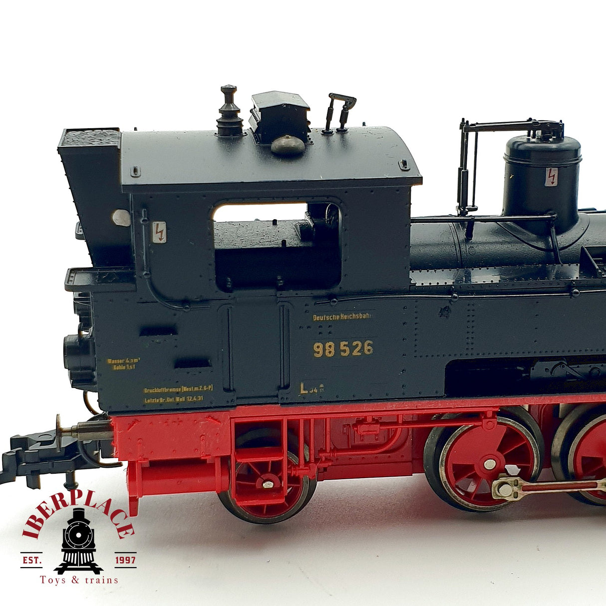 ♻️ ✨ Trix 22414 Locomotora vapor BR 98 526 DRG Epoca II  Escala H0 1:87 DC 3/3