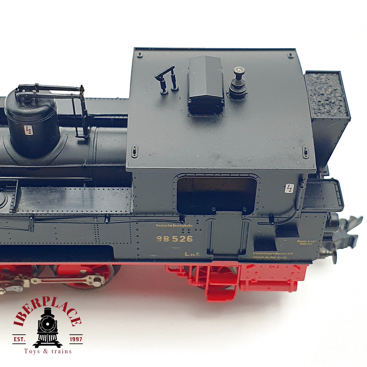 ♻️ ✨ Trix 22414 Locomotora vapor BR 98 526 DRG Epoca II  Escala H0 1:87 DC 3/3