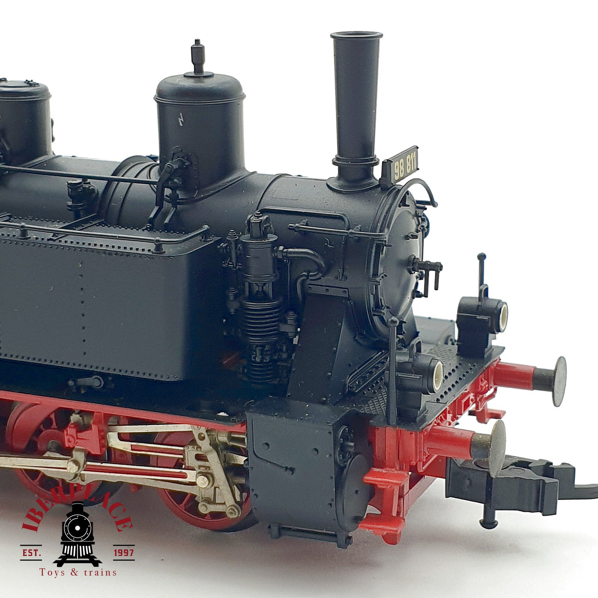 ♻️✨ Fleischmann 4099 Locomotora vapor BR 98 811 DR Epoca III Escala H0 1:87 DC