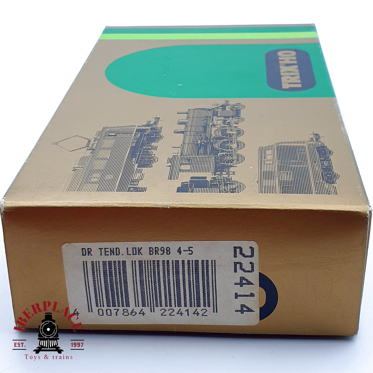 ♻️ ✨ Trix 22414 Locomotora vapor BR 98 526 DRG Epoca II  Escala H0 1:87 DC 3/3