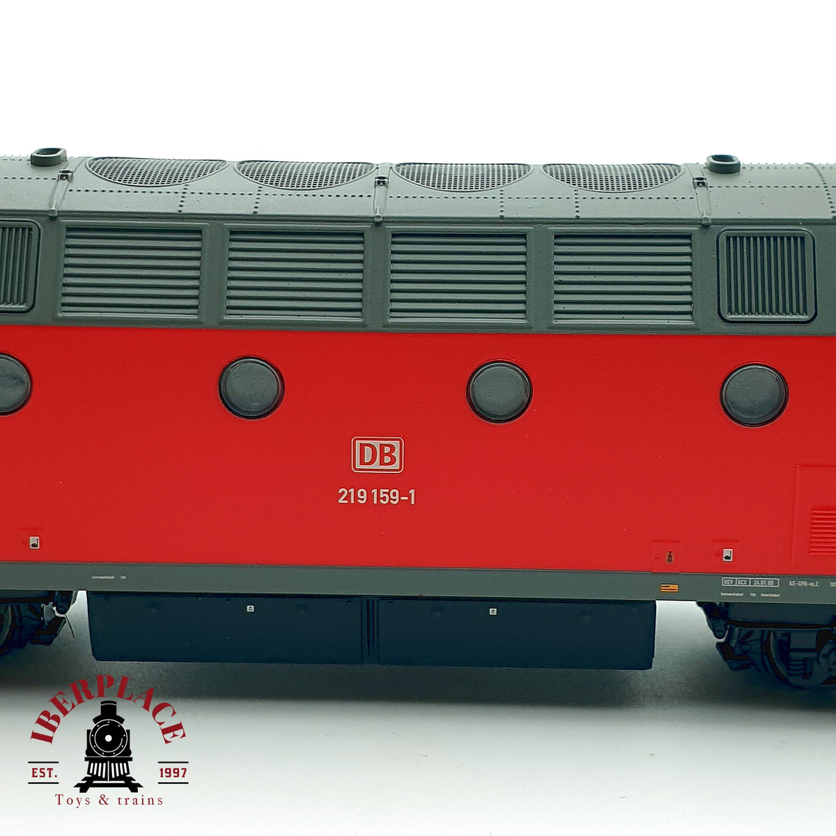 ♻️ ✨ Brawa 0402 Locomotora diesel BR 219 159-1 DB AG Ep V Escala H0 1:87 DC