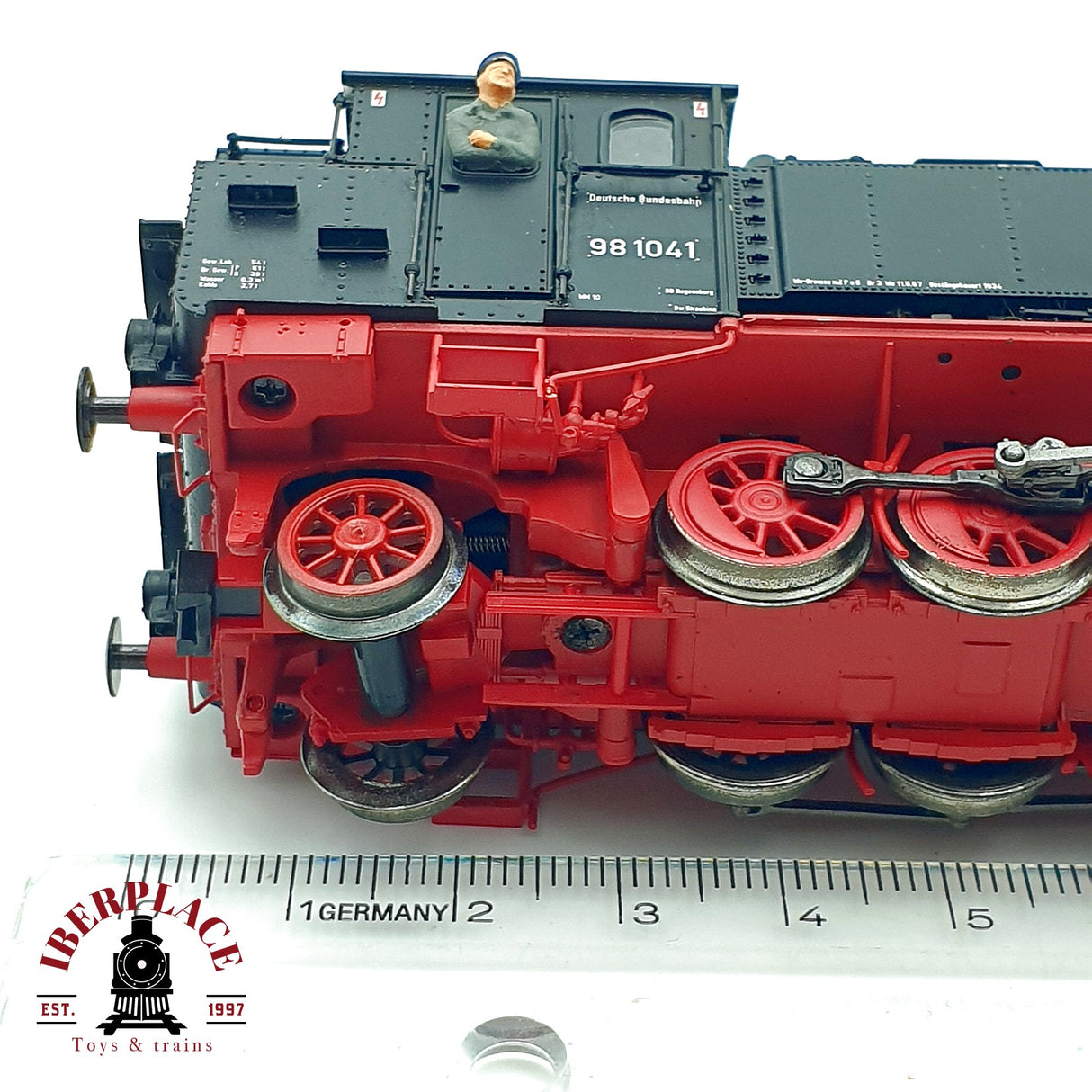 ♻️ ✨ Brawa 40554 Locomotora vapor BR 98 1041 DB Epoca III Escala H0 1:87 DC
