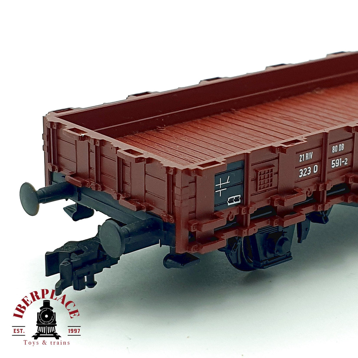 ♻️ ✨ Roco 46306 vagon bordes bajos Kls DB 323 0 291-2 Ep IV Escala H0 1:87 DC