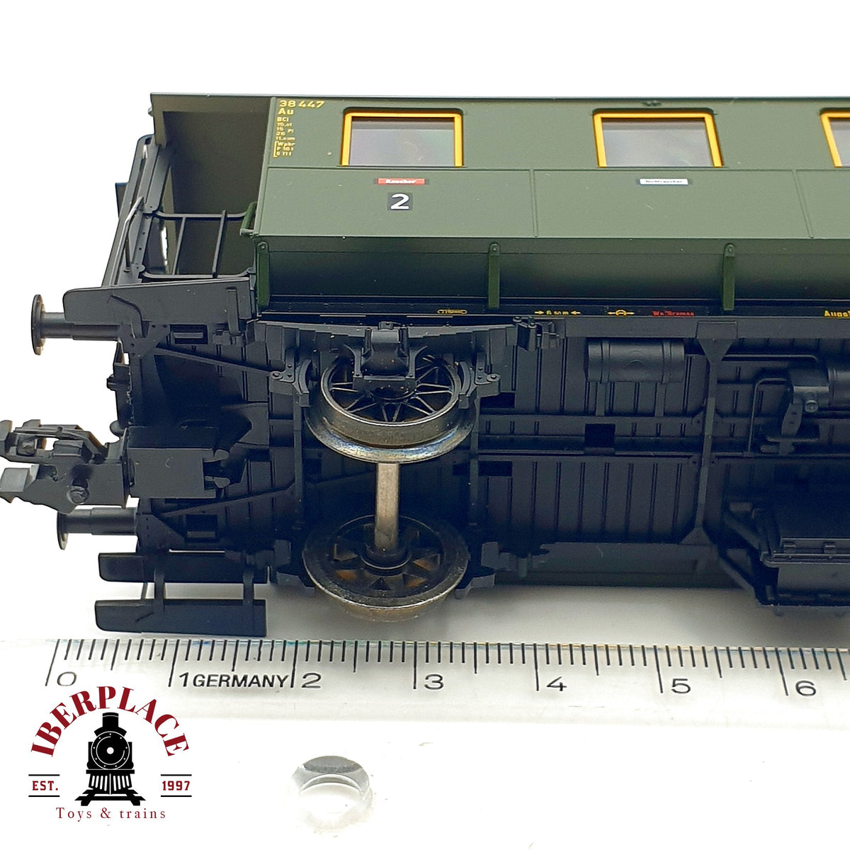 ♻️✨ Fleischmann 509102 Vagón pasajeros BCi KSächsStEB Epoca I Escala H0 1:87 DC