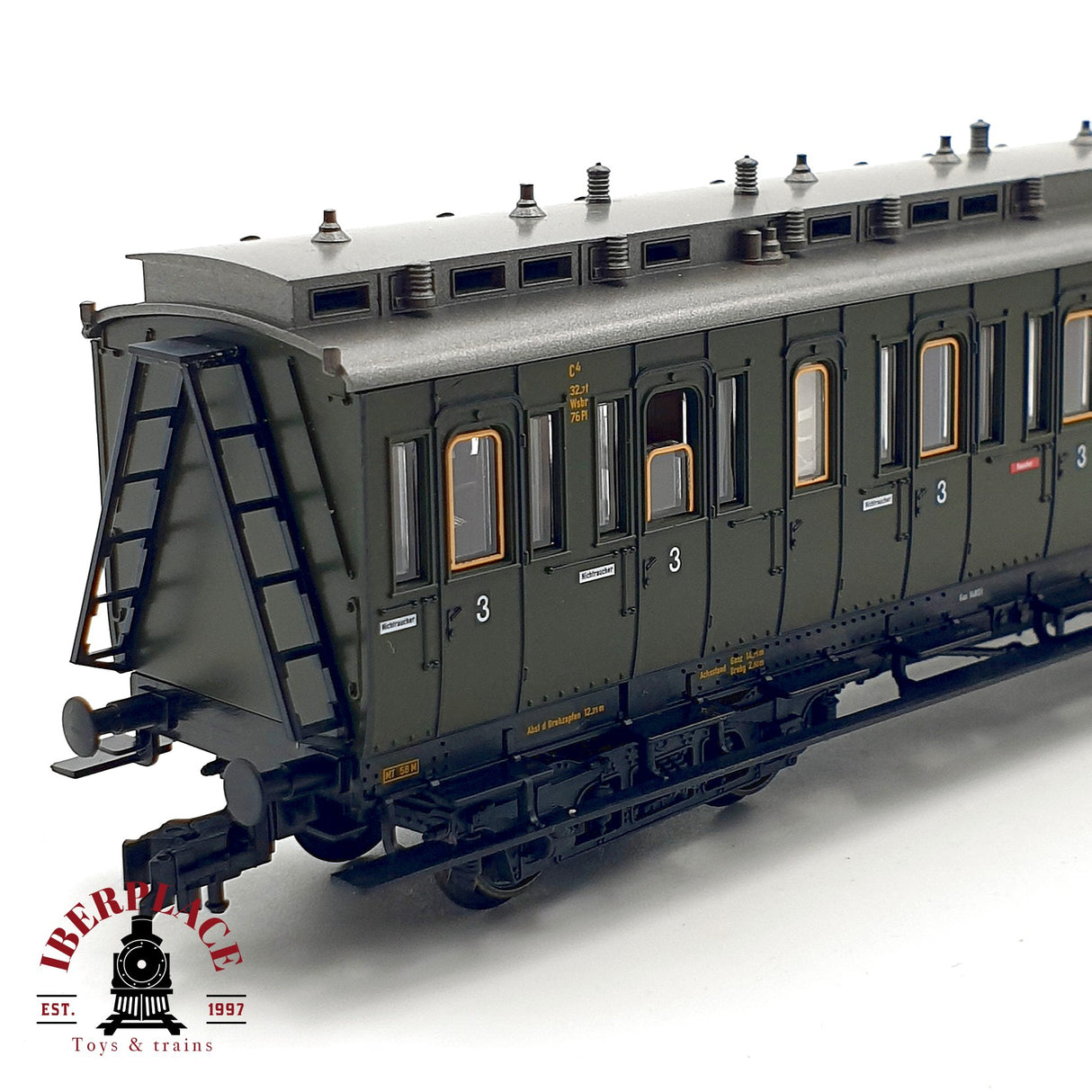 ♻️✨ Fleischmann 5810 04K Vagon C3 62121 Hannover DRG Ep II Escala H0 1:87 DC