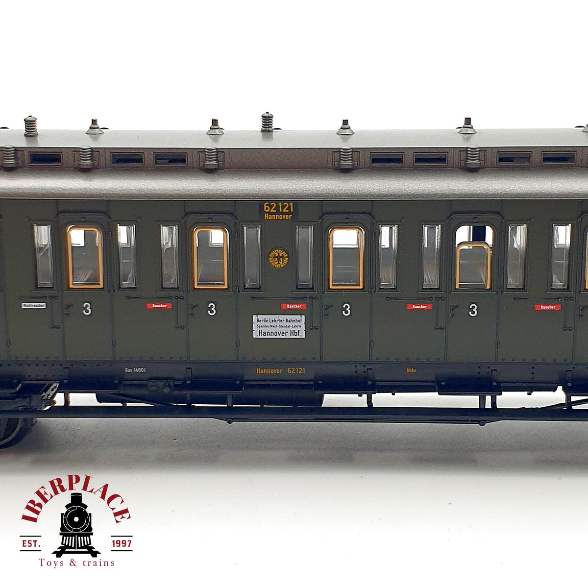 ♻️✨ Fleischmann 5810 04K Vagon C3 62121 Hannover DRG Ep II Escala H0 1:87 DC