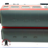 ♻️✨ Fleischmann Lote 4 coches n-Wagen DB AG Verkehrsrot 5648 5649 5647 Escala H0 1:87 DC