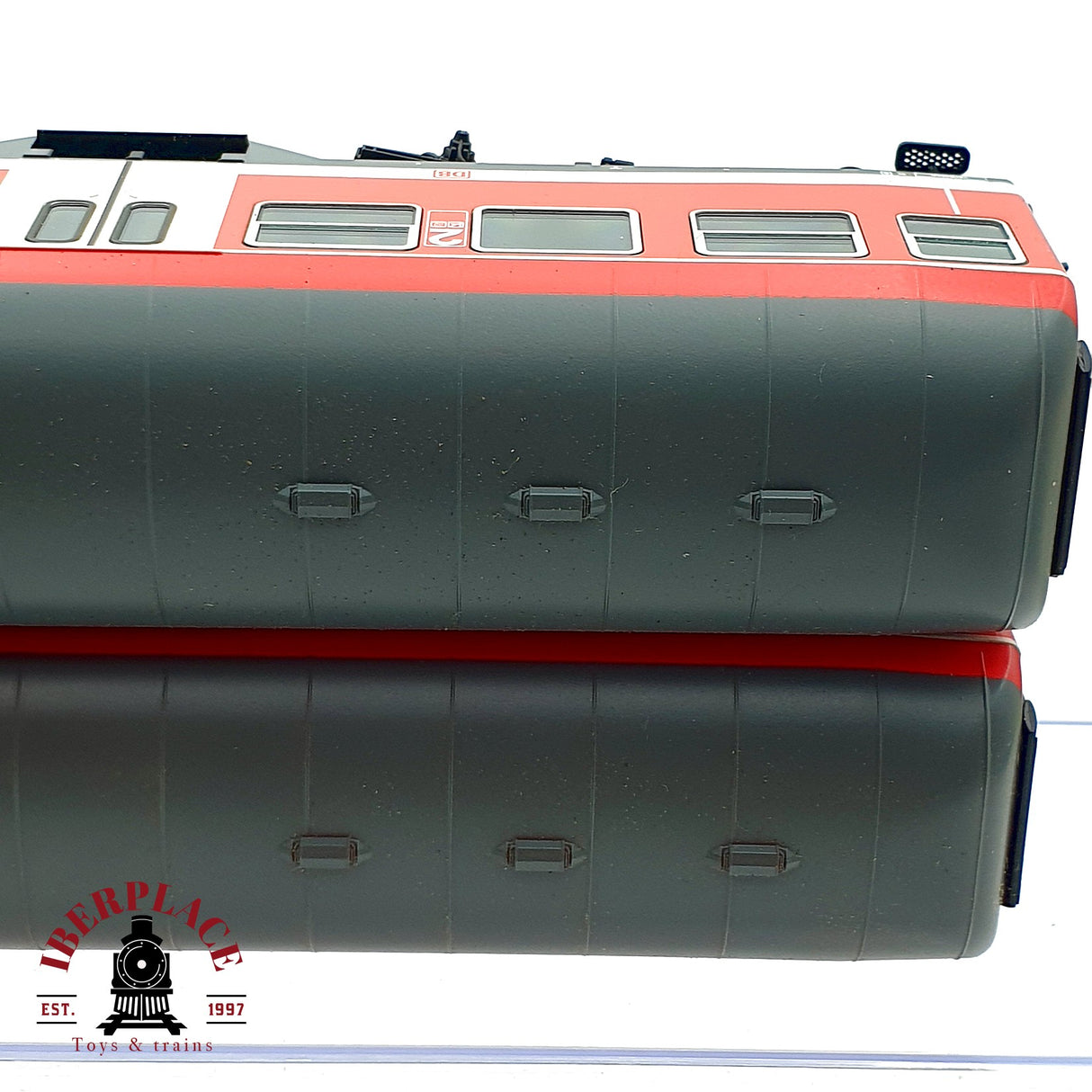 ♻️✨ Fleischmann Lote 4 coches n-Wagen DB AG Verkehrsrot 5648 5649 5647 Escala H0 1:87 DC