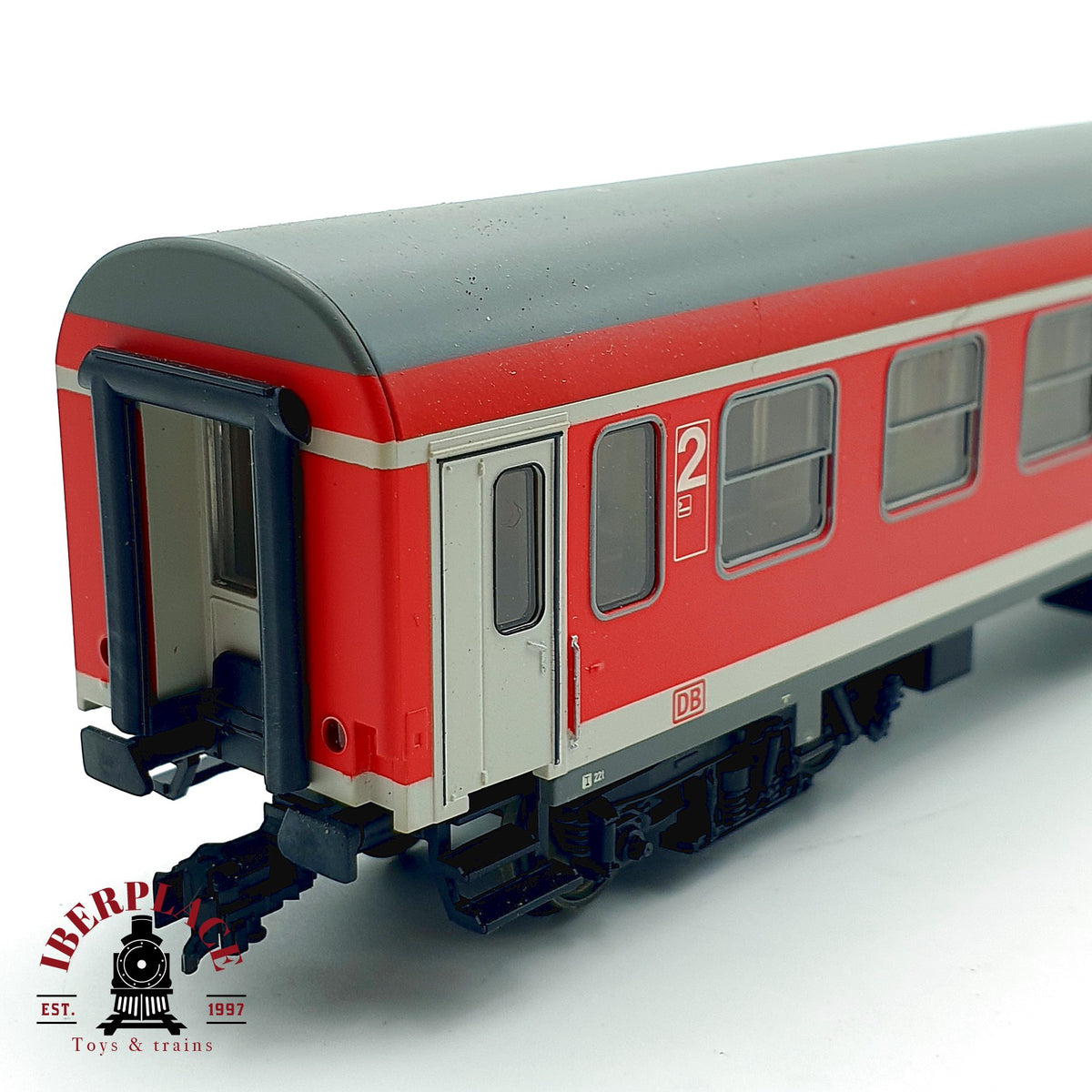 ♻️✨ Roco 45519 Vagón pasajeros 2Cl Graffiti DB AG Epoca V Escala H0 1:87 DC