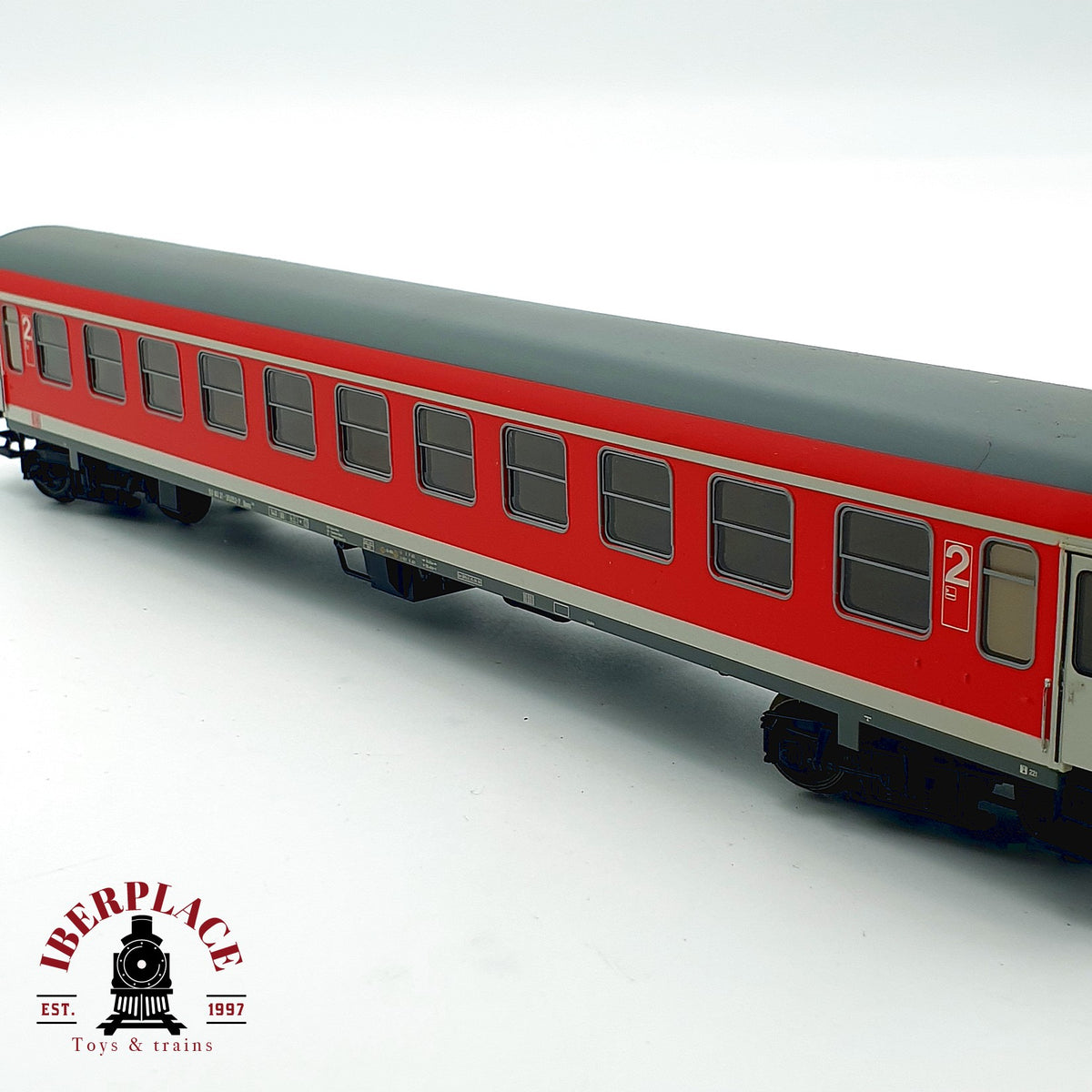 ♻️✨ Roco 45519 Vagón pasajeros 2Cl Graffiti DB AG Epoca V Escala H0 1:87 DC