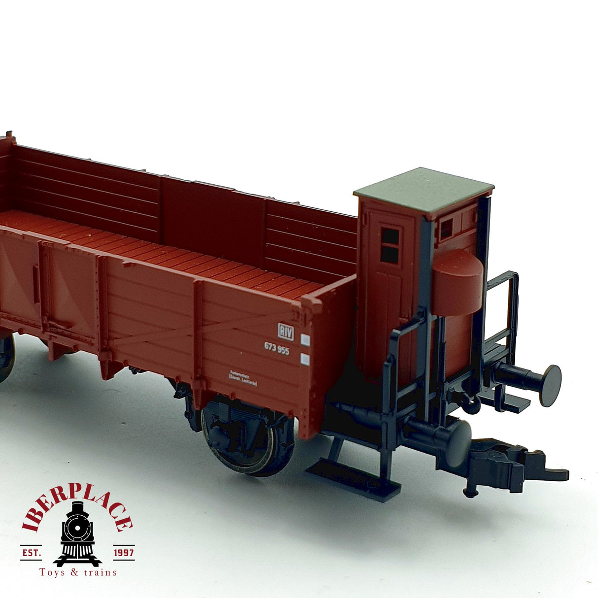 ♻️✨ Fleischmann 5261K Vagon abierto O 10 DB 673955 Ep III Escala H0 1:87 DC