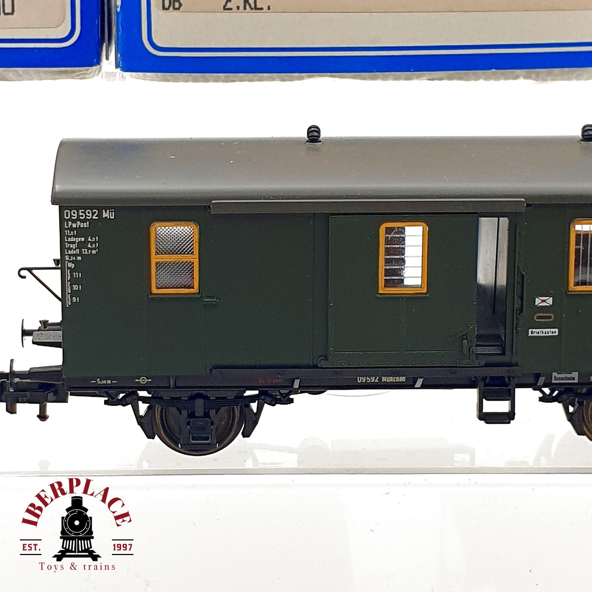 ♻️ ✨ Roco 44804 44800 set 3x vagones pasajeros furgón DB época III Escala H0 1:87 DC