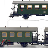 ♻️✨ Roco 44822 44826 set 3x vagones pasajeros Donnerbüchse DB Ep III H0 1:87 DC