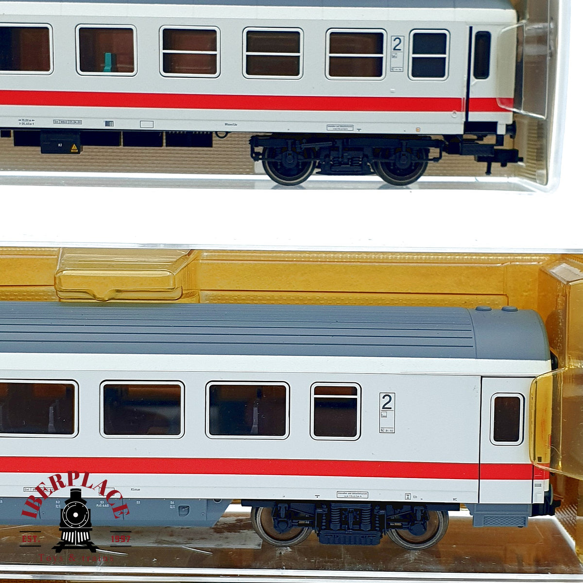 ♻️✨ Fleischmann 5182-5188 set 5x vagones IC ICE DB AG época V Escala H0 1:87 DC