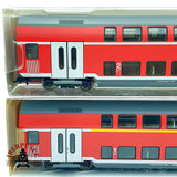 ♻️✨ Fleischmann 5620 5625 set 4x vagones doble piso DB Regio Ep V Escala H0 1:87 DC