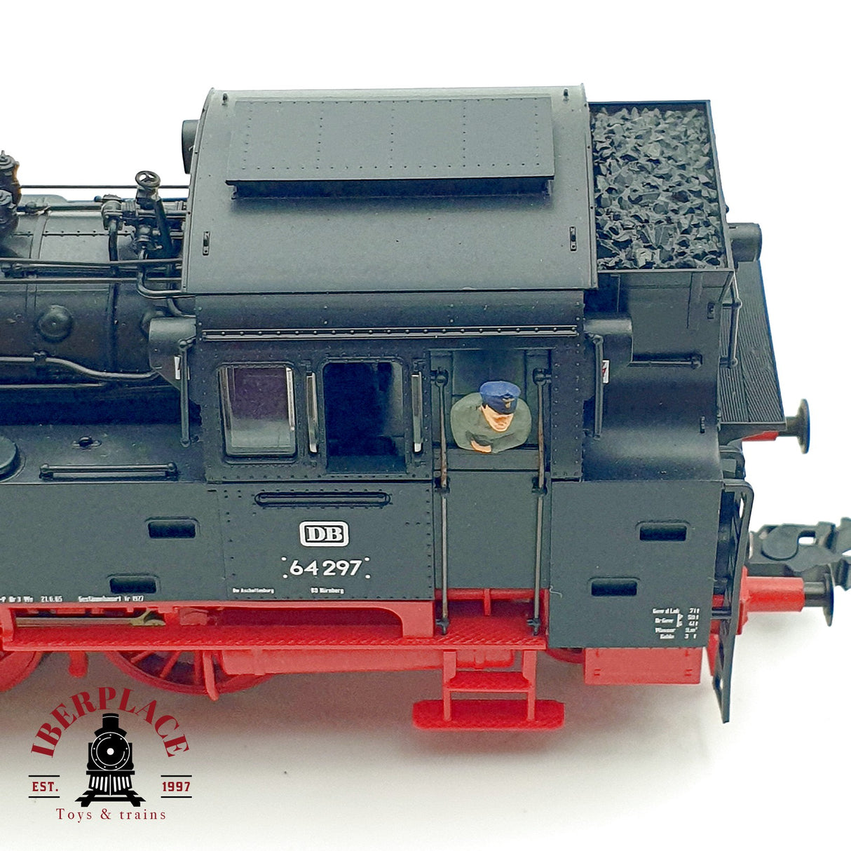 ♻️✨ Roco 62200 Locomotora vapor BR 64 297 DB Epoca III Escala H0 1:87 DC