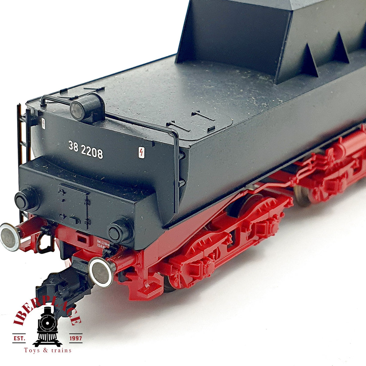 ♻️✨ Fleischmann 4166K Locomotora vapor BR 38 2208 DB Epoca III Escala H0 1:87 DC