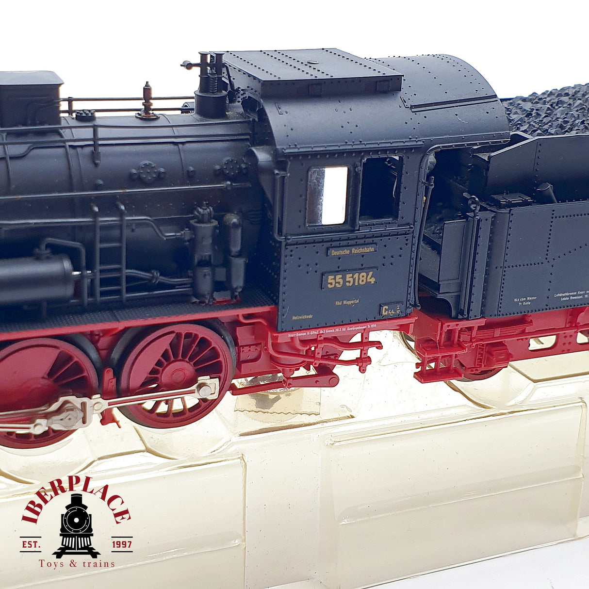 ♻️✨ Fleischmann 4154 Locomotora vapor BR 55 DRG Epoca II Escala H0 1:87 DC
