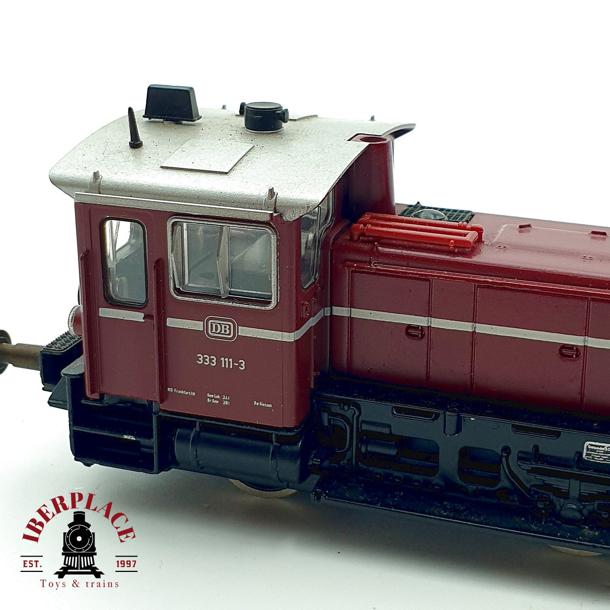 ♻️✨ Roco 04163A Locomotora diesel BR 333 009 DB Epoca IV Escala H0 1:87 DC