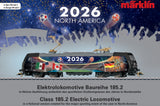 Märklin 36026 – Locomotora Eléctrica Baureihe 185.2 "North America 2026" · Escala H0 · Edición Limitada