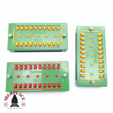 ♻️ 2da mano - 3x Fleischmann 6940 6941 placas de distribución H0 escala 1:87
