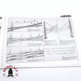 ♻️ 2da mano - Märklin 0290 0212 plano de vías Z escala 1:220