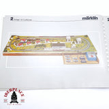 ♻️ 2da mano - Märklin 0290 0212 plano de vías Z escala 1:220