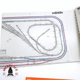 ♻️ 2da mano - Märklin 0290 0212 plano de vías Z escala 1:220