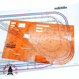 ♻️ 2da mano - Märklin 0290 0212 plano de vías Z escala 1:220