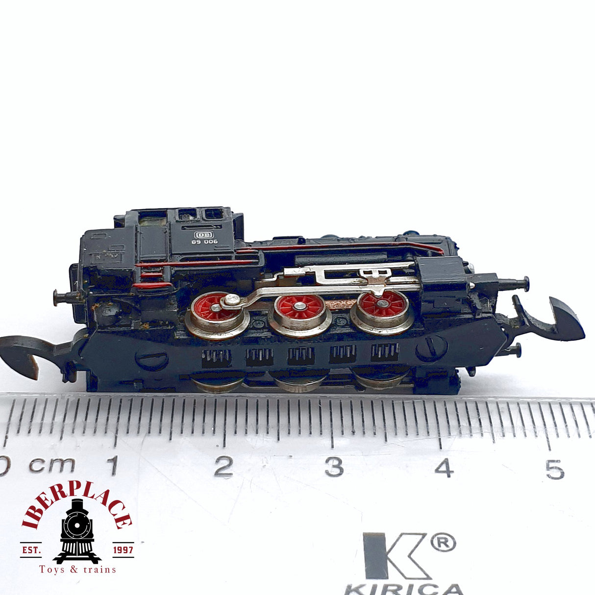 ♻️ 2da mano - Märklin Locomotora de vapor DB 89 006 Negra Z escala 1:220